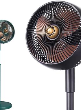 钻气石牌空循环落地扇家语学音摇头静音75854生宿舍电风用扇