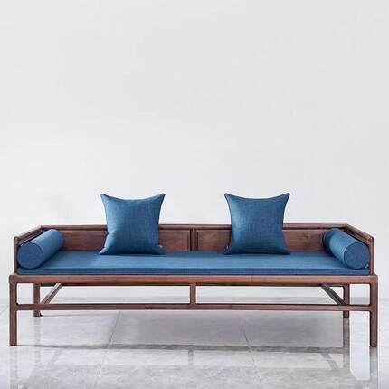 新中罗汉式床座垫简绵约现代红00161木垫沙发坐椰棕乳胶海绵床垫