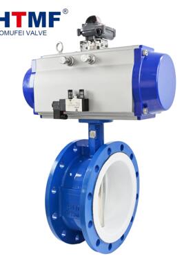 SHTMF 拓姆菲气动法兰蝶阀D641F-10/304 DN50-DN300