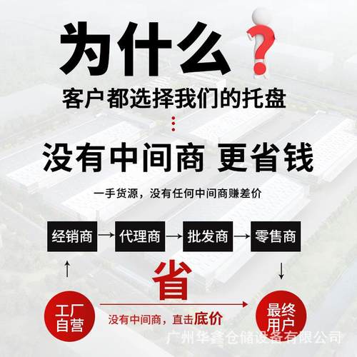 工厂自镀加锌圆角叉车托盘HYA用仓储物流金属钢制卡铁制地台板固