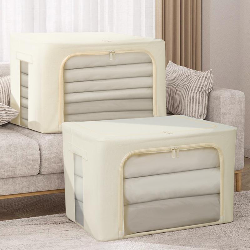 派士龙箱加厚帆PSL-A-03布收纳衣PP可水洗大号纳透明窗家用物棉被