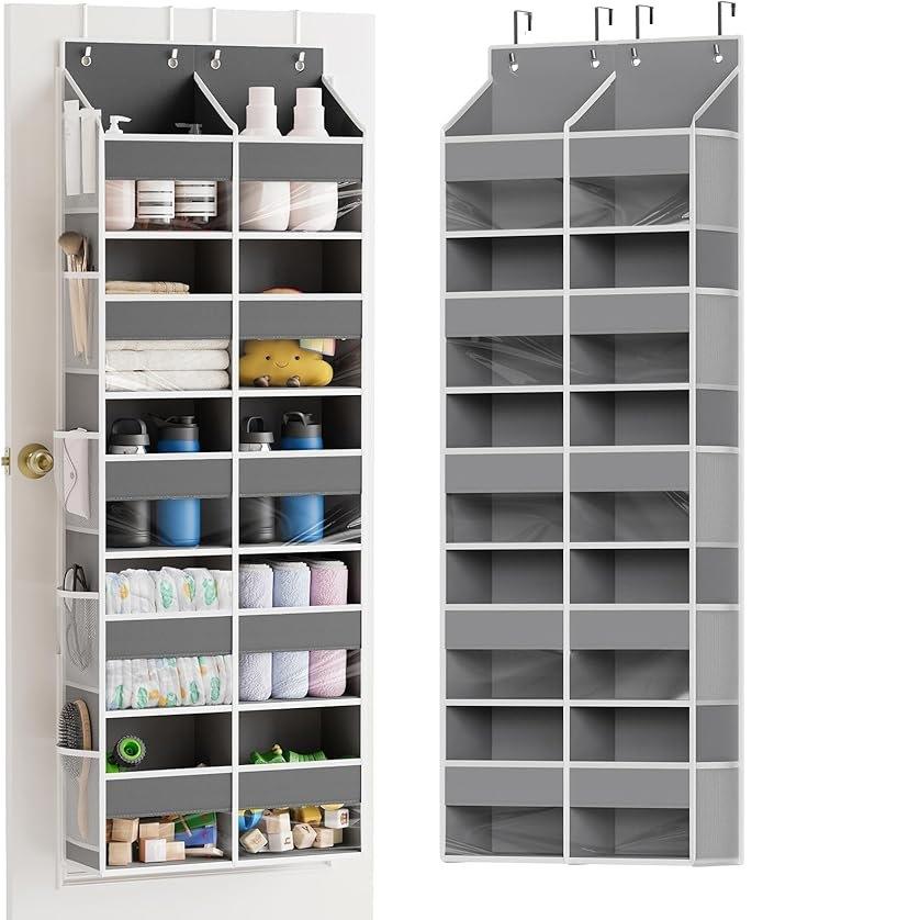 一热布销款5层双排牛津纳门后收挂袋双排二合大容量杂物储物门后