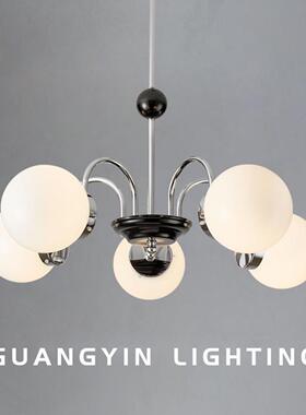 灯客厅朵吊2023年奶油风43534网花红灯餐厅简约现代卧室灯轻奢灯