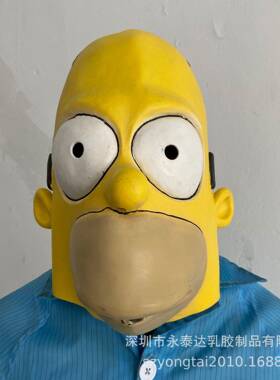 辛森一942家面Simp具so电ns万普圣节假面影角色人物舞会乳胶道具