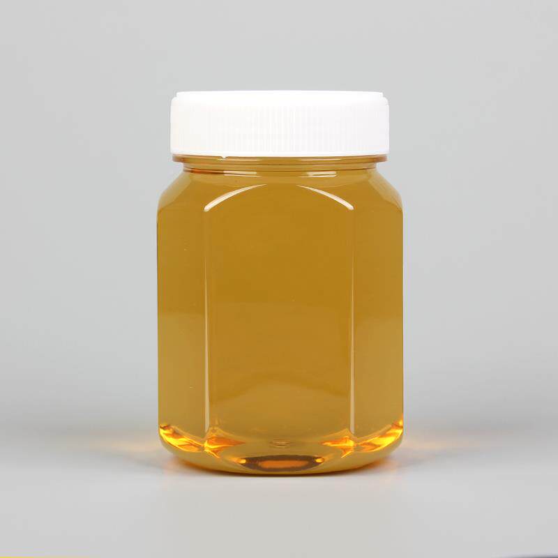 一级斤装蜂663蜜瓶食塑料瓶专用加高档带盖品透明八角带内盖密厚