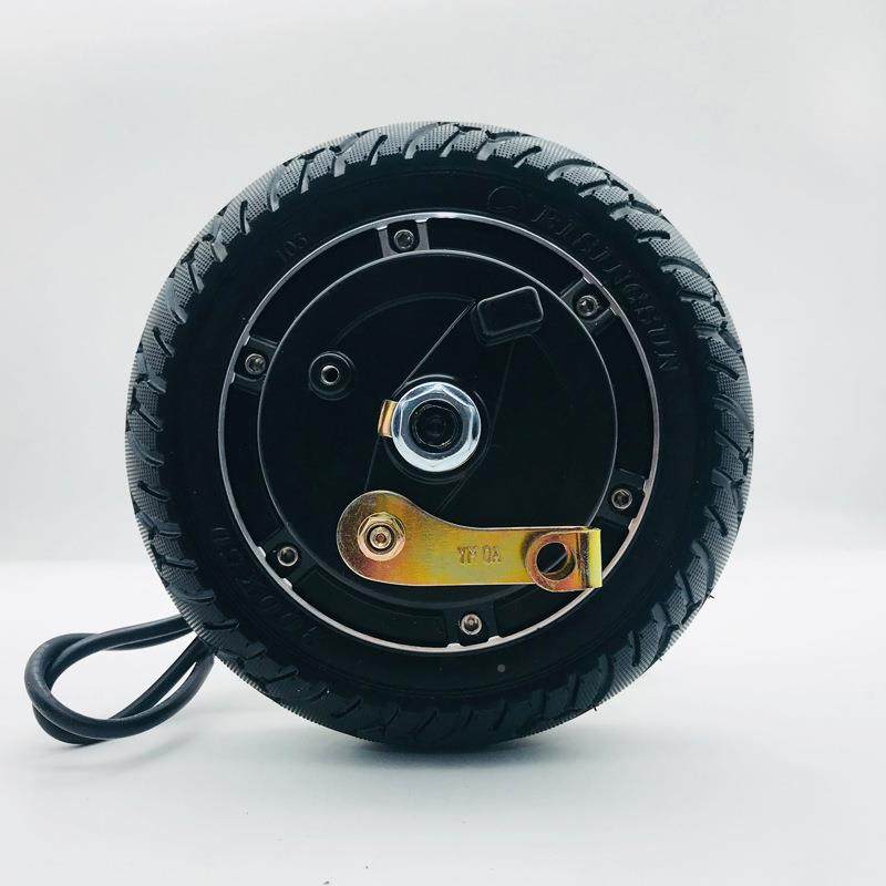 8寸电动车实电机8寸心胎鼓刹24v36v48v3车50w滑板车小海豚自行电