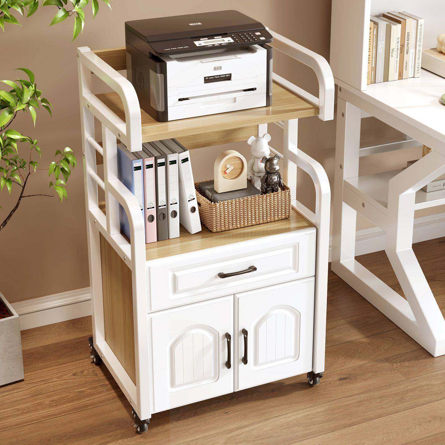 打印置物架放置AL0014架件轮落地文柜带子移动机矮柜子家用收纳柜,商业/办公家具,办公储物柜,淘宝优惠券,粉丝福利购,淘宝优惠卷