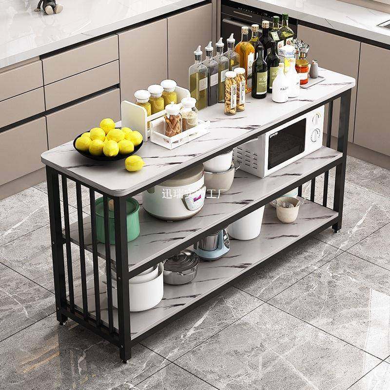 家用圆角厨置多物架层落地波炉烤箱房架锅微具收HOA纳储物架,商业/办公家具,千层架,淘宝优惠券,粉丝福利购,淘宝优惠卷