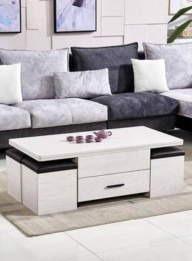 升北欧约多功出能可移动42245升降租屋茶几简小户型茶几起可变餐