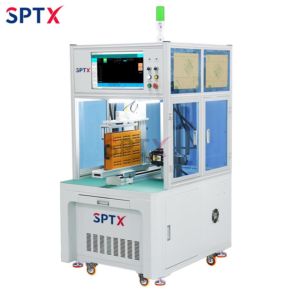 电池组面全自动点焊机组锂电池电芯1870650镍片点焊机焊接双设装