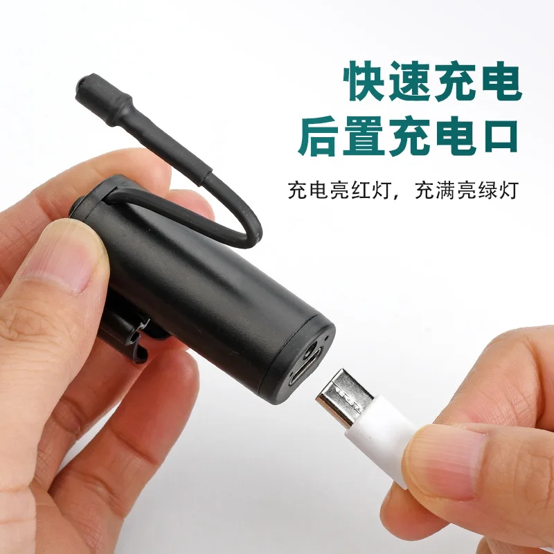 USB充电采耳灯专业采耳工具专用灯拇指灯手指灯掏耳朵灯高亮聚光