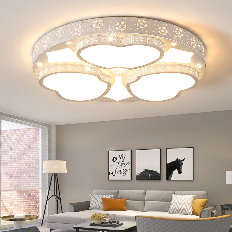 2025新款大圆灯1米2家用客厅酒店会议室led三层大灯办公室灯具