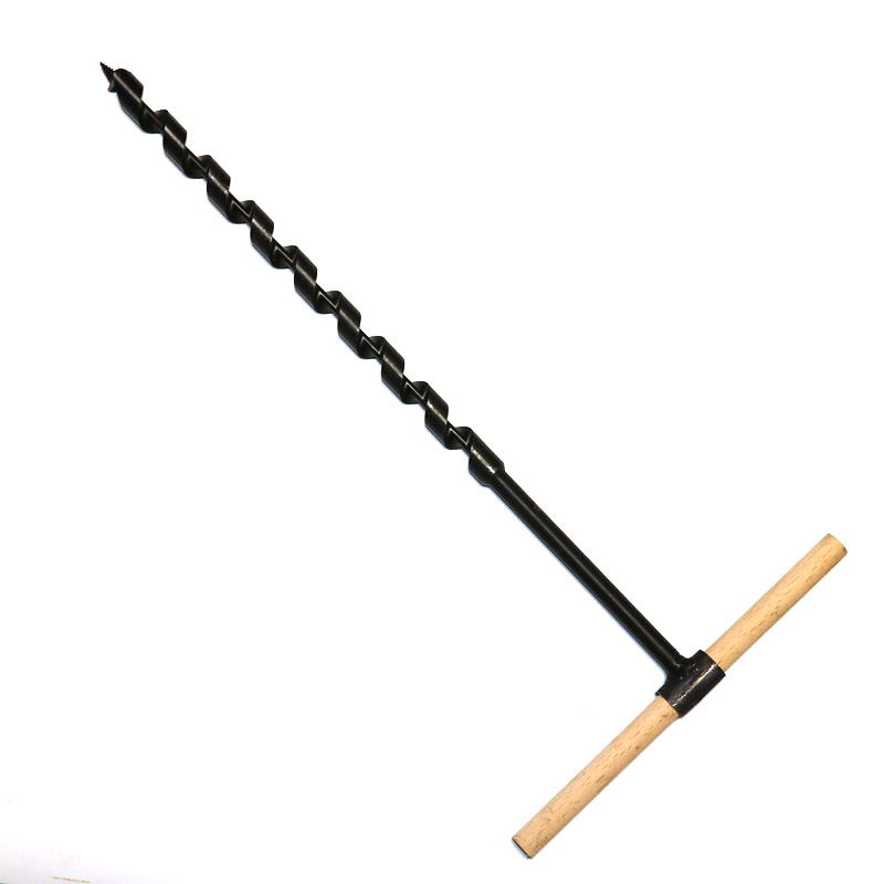 带木柄扩孔钻麻花钻支罗钻加长手拧木钻头刃具开孔器打孔手板钻子