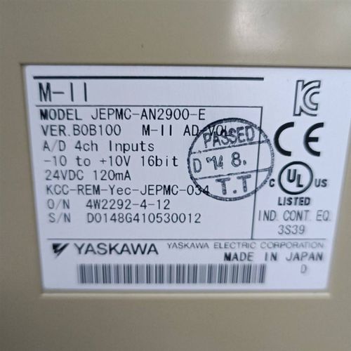 安川PLC模块JEPMC-AN2900-E 拆机 成色如