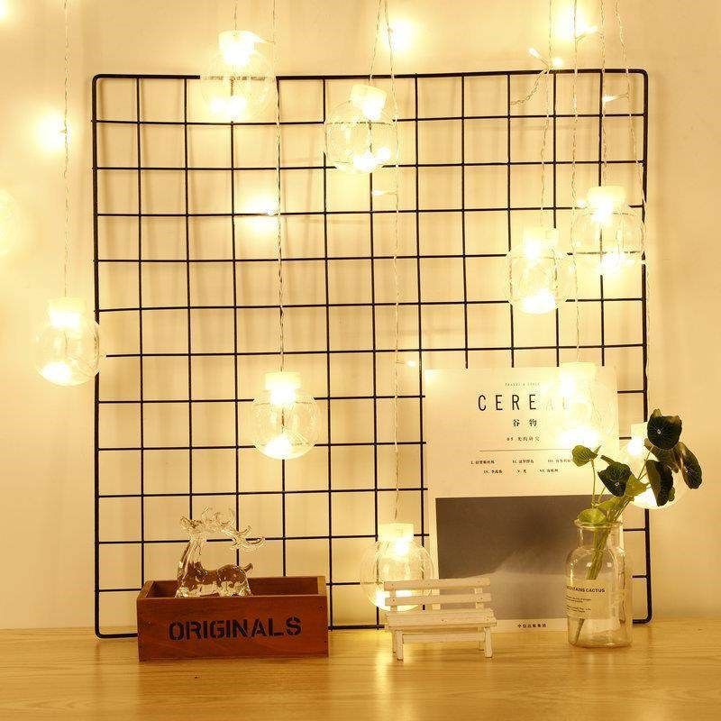 许愿球RPFE串气泡D球少女心浪漫灯卧室房间布L置装饰