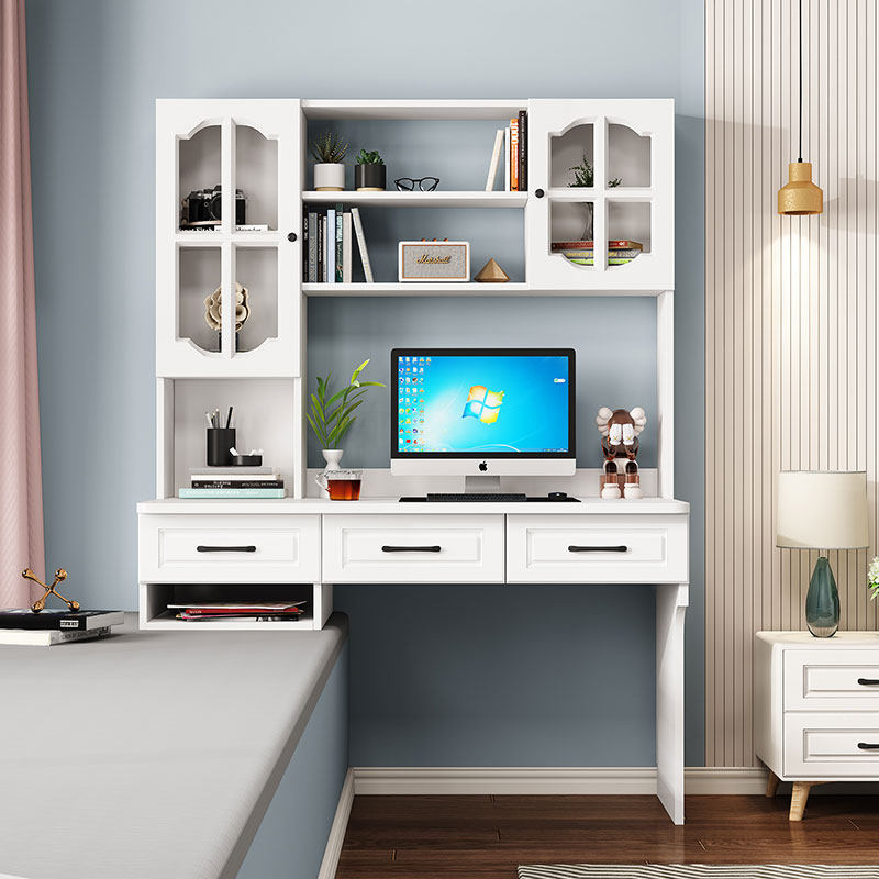 欧式飘窗书桌梳妆台阳台电脑桌儿童学习写字桌可移动书桌支持定制