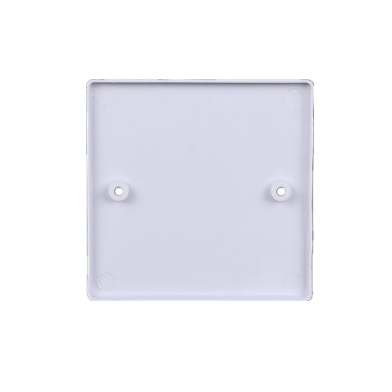 8盒空白面板 线盒保护盖 工程面板 开关插座面板 塑料带20孔