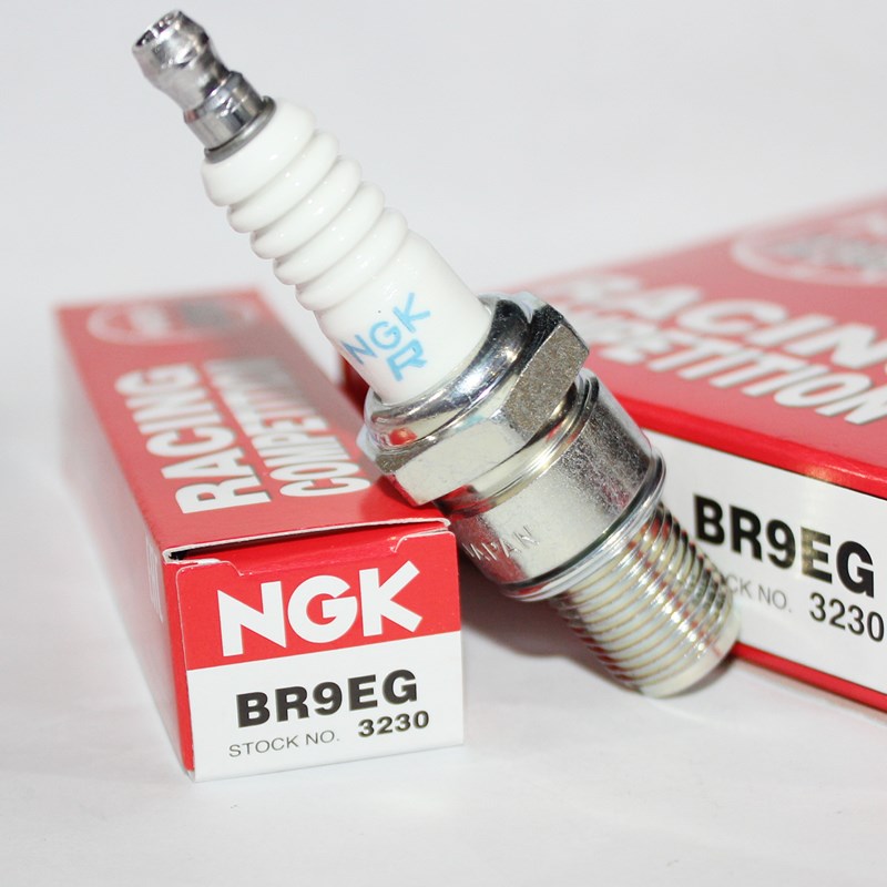NGK RCING火花塞BR9EG适用BR9ES B8ES动力伞RZ0R TDR0两冲
