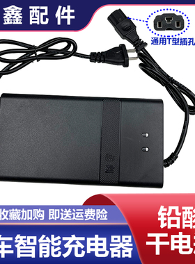 电动车智能充电器48V20A32A45A园朗定时断电温控二代铅酸电瓶专用