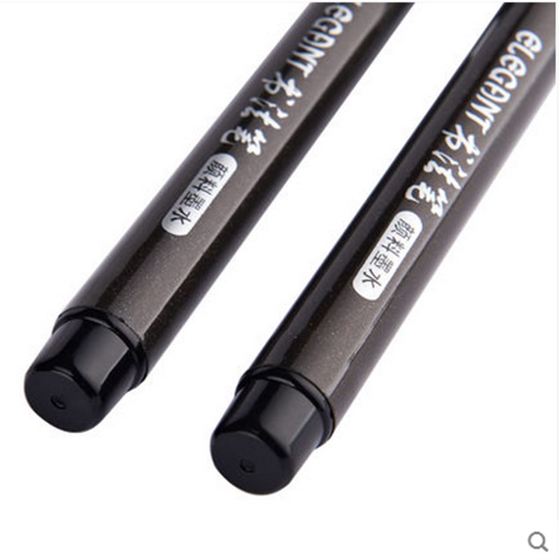 宝克书法笔秀丽笔大楷中楷小楷软毛笔签字笔学习用品S1S2S3白