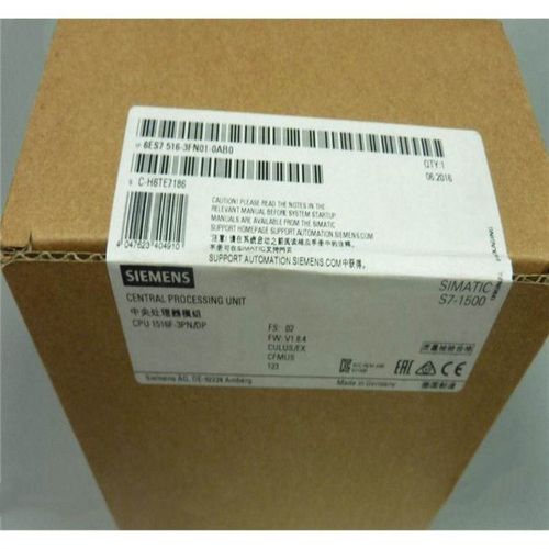 6ES7516-3FN01-0AB0 S7-1500CPU 1516F-3PN/DP 6ES75163FN010AB0