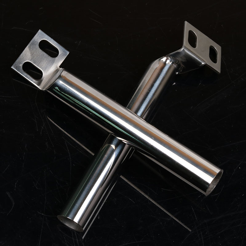 适用赛科龙RT3后视镜射灯支架睿途0改装不锈钢射灯扩展杆架底座