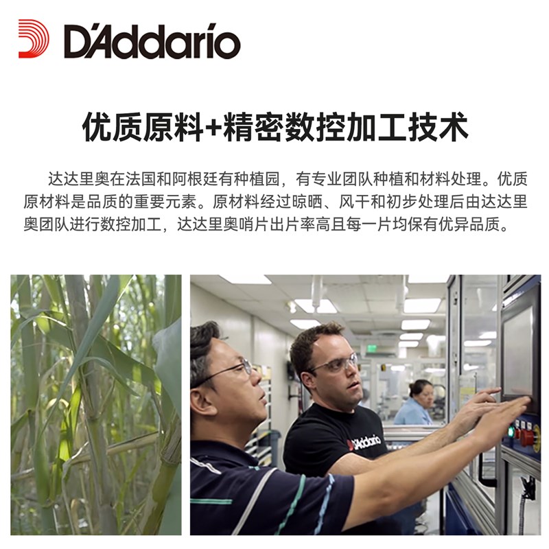 达达里奥Rico L Voz半软中音萨克斯哨片10片装发声浑厚  RJC10MS