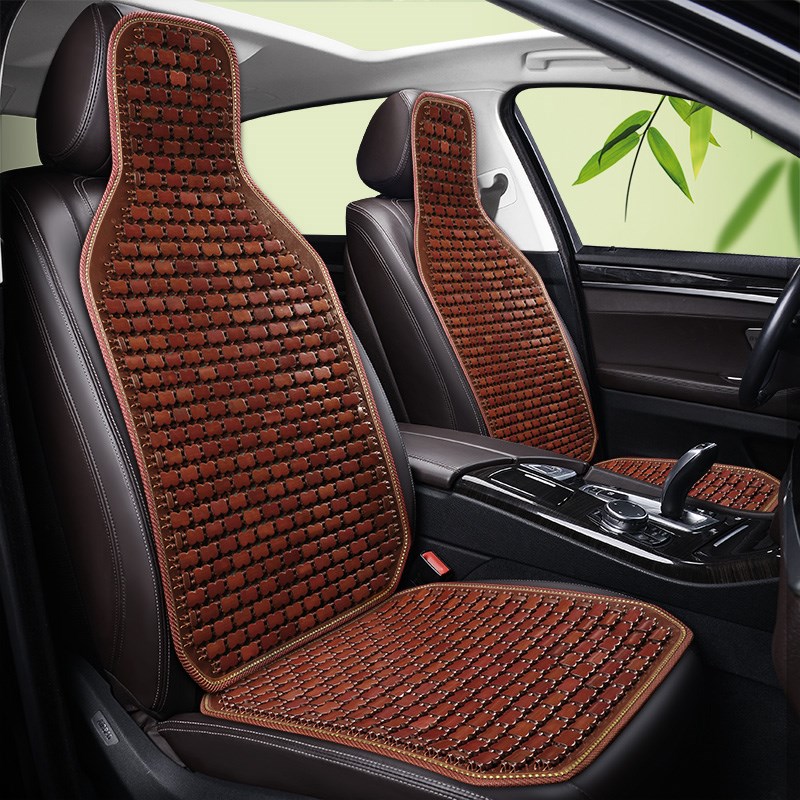 汽车坐垫夏季麻将席透气凉垫单片通风车垫子竹片凉席夏季凉垫单片