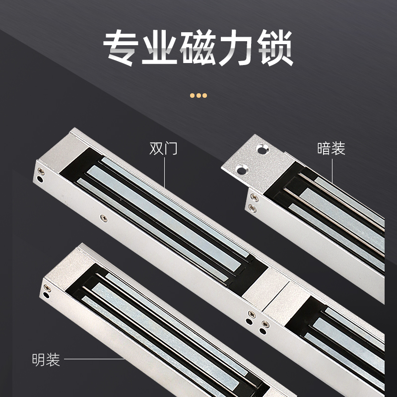门禁密室机柜0公斤1电磁锁2KG磁力锁3磁吸锁0防水电控锁