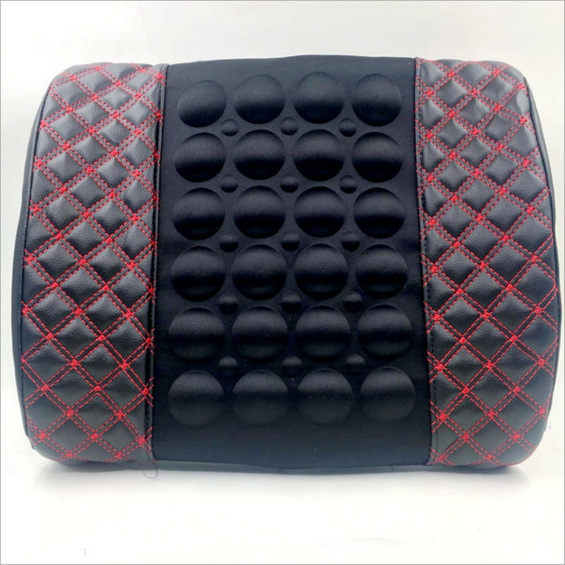 汽车靠垫腰垫车载腰靠电动按摩靠背座椅头枕司机腰部支撑车用护腰