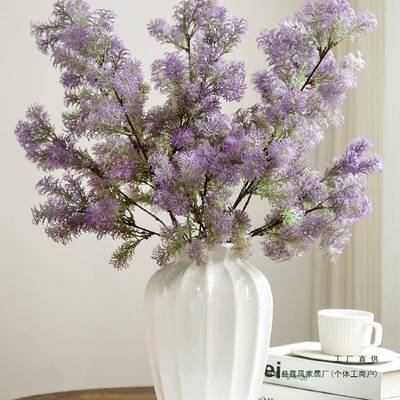 花蓬莱雾凇F99THM8J植家物居客厅假感花摆设绿植装饰摆件