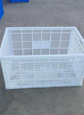 如顺UIL料周转筐塑大号白加厚1米筐长塑方色形料筐