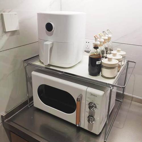 厨微房波炉置物架台面in箱s风巴慕体达烤架子一家WBL495用多层调