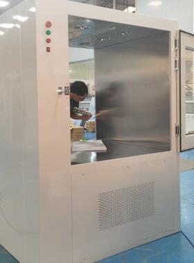 不钢风淋间传递窗机械OLS互锁锈无尘车递柜实验室电子自净传传递