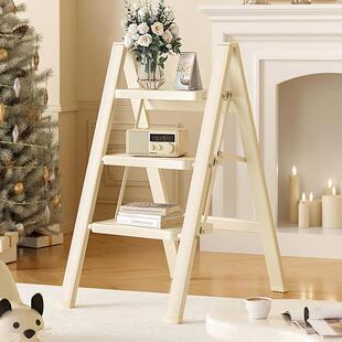 梯梯子家用折叠缩加厚人字室内梯三家用折叠四五步梯凳子家用便伸