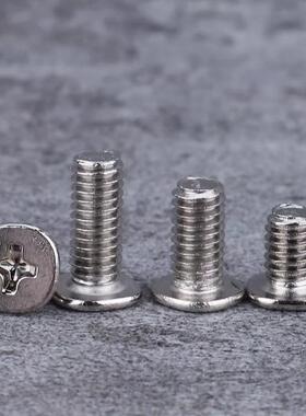 cmM平头机螺镀镍M2/M3大M扁头螺ZAA丝丝钉M4大平头电脑螺钉5/6