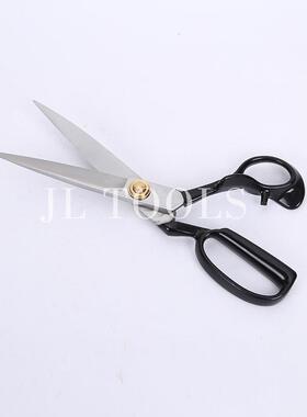 大服吉装布剪刀皮革剪样剪弯CIU头翘1头0寸裁缝门装店裁床车工缝