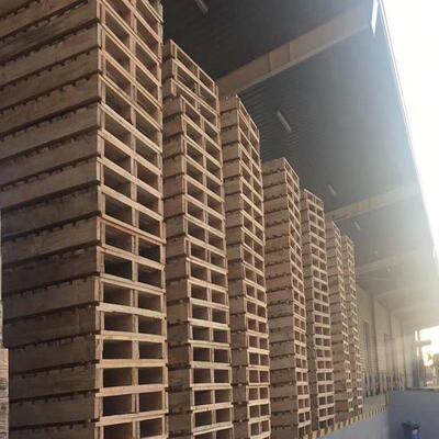 工加加厚川字托盘可上货架木板木架子AZG手推卡叉制车木栈板垫