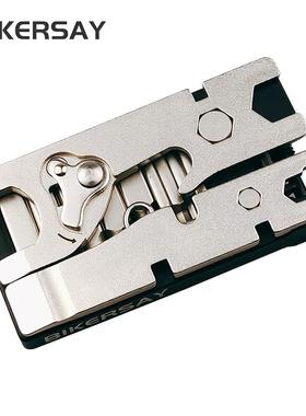 BIK角ERSA手Y自行车维修工具装拆BT004链器六辐条扳多套功能便携