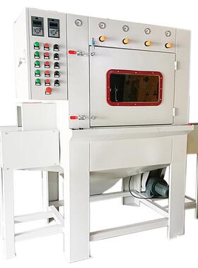 家机直供湿式全自喷砂动通过式水喷砂机输送厂KKJ式液体喷砂机