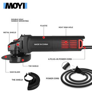 磨机电便动切割打磨磨抛光机携手持式除锈抛ZHZ光电磨机角向光角
