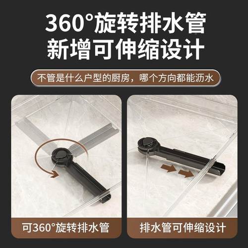 厨HM-HD03房家用碗碗架碟置物沥水篮盘架收纳架筷子收能纳盒刀架