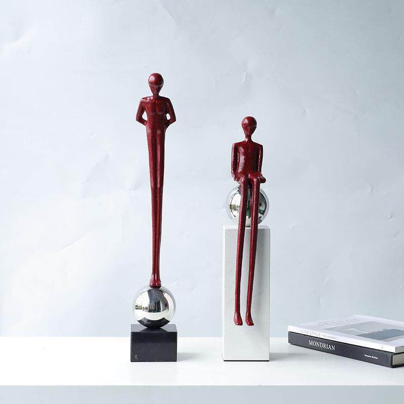北现欧抽象长腿人物雕塑摆件家居客BJ0175厅电柜玄关柜样板代房装,家居饰品,装饰摆件,淘宝优惠券,粉丝福利购,淘宝优惠卷