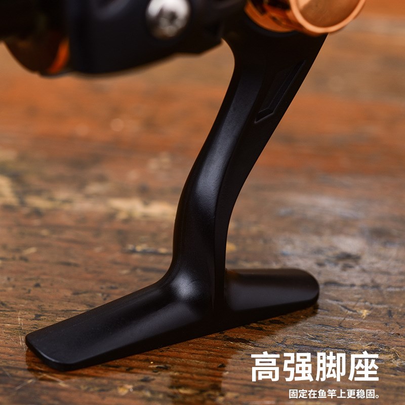 迷你纺车轮 冰钓渔轮矶钓筏钓纺车轮矶竿轮迷你筏竿鱼线轮