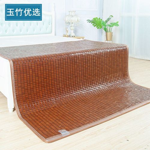 麻将凉席夏季竹席1米8凉席1米5双人夏天凉席碳化加厚学生宿舍竹席