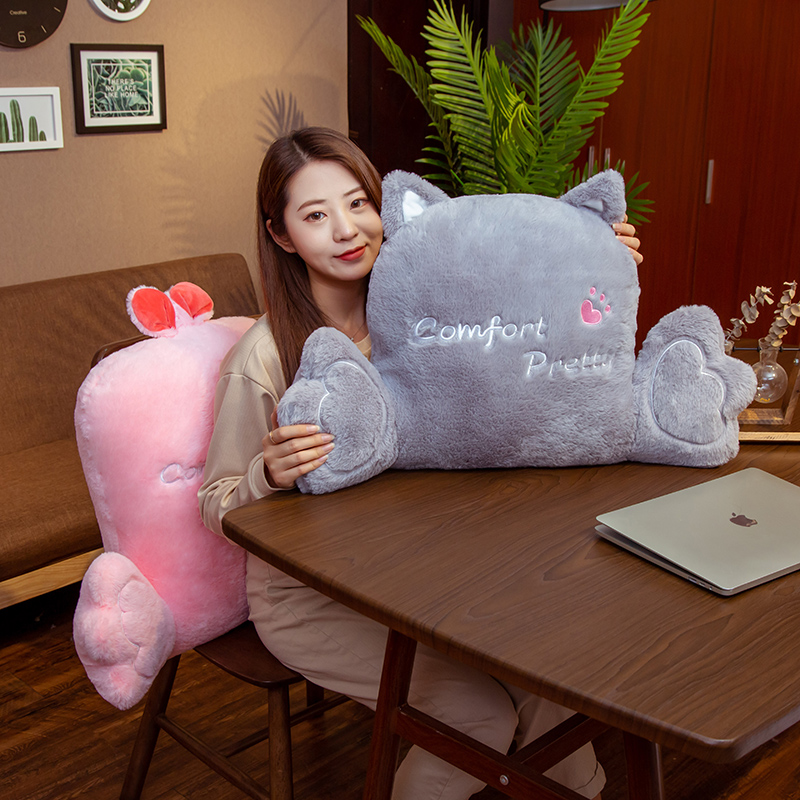 办公室座椅靠枕腰靠腰垫床上靠垫腰枕靠背垫椅子护腰沙发孕妇抱枕
