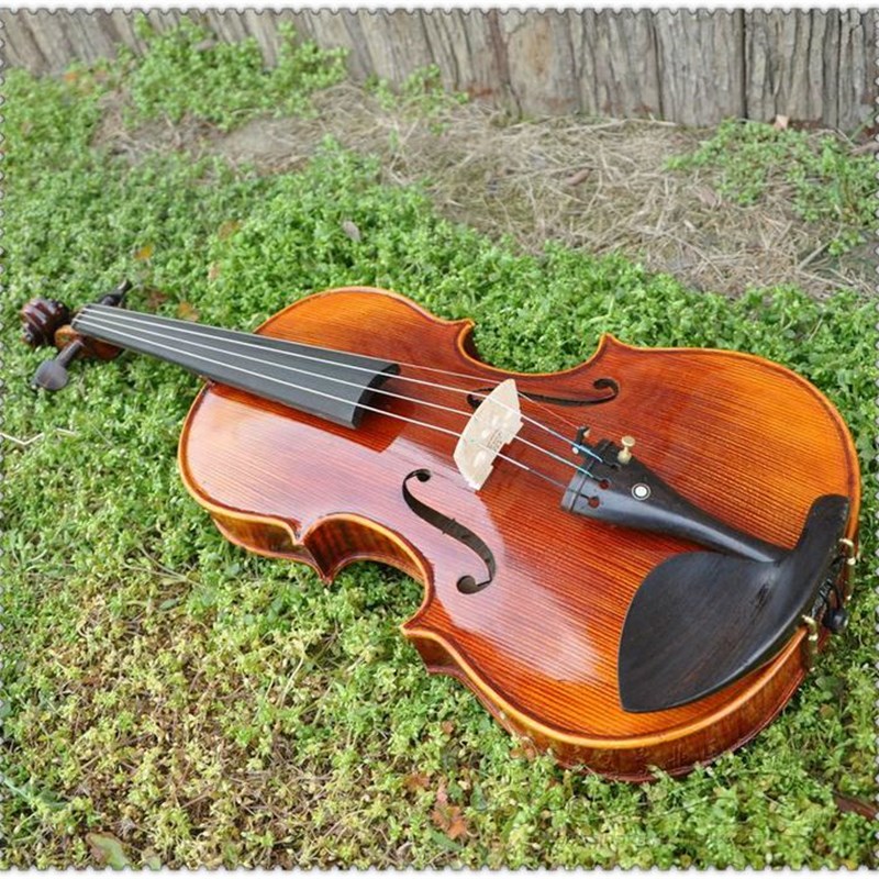 全手工天然虎纹中提琴演奏级中提琴 音质佳