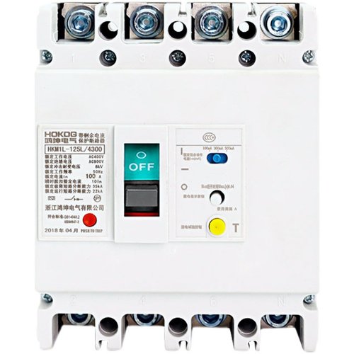 三相四线漏电断路器P塑壳三相电3v电闸保护器空气开关1000
