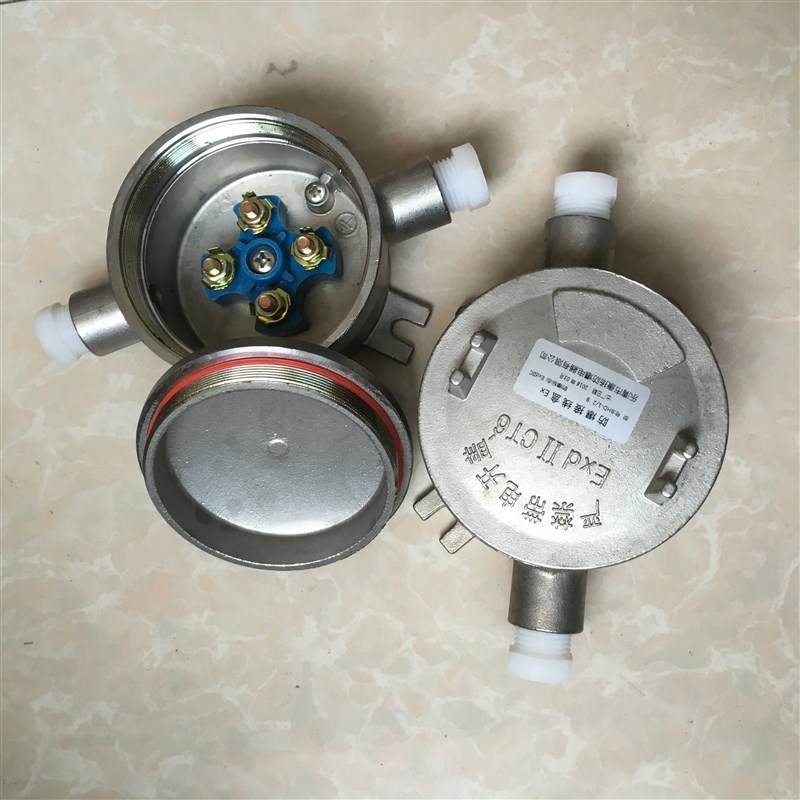 FHD-G3/4防水防尘防腐接线盒 不锈钢防爆接线盒 防腐三通平接线盒