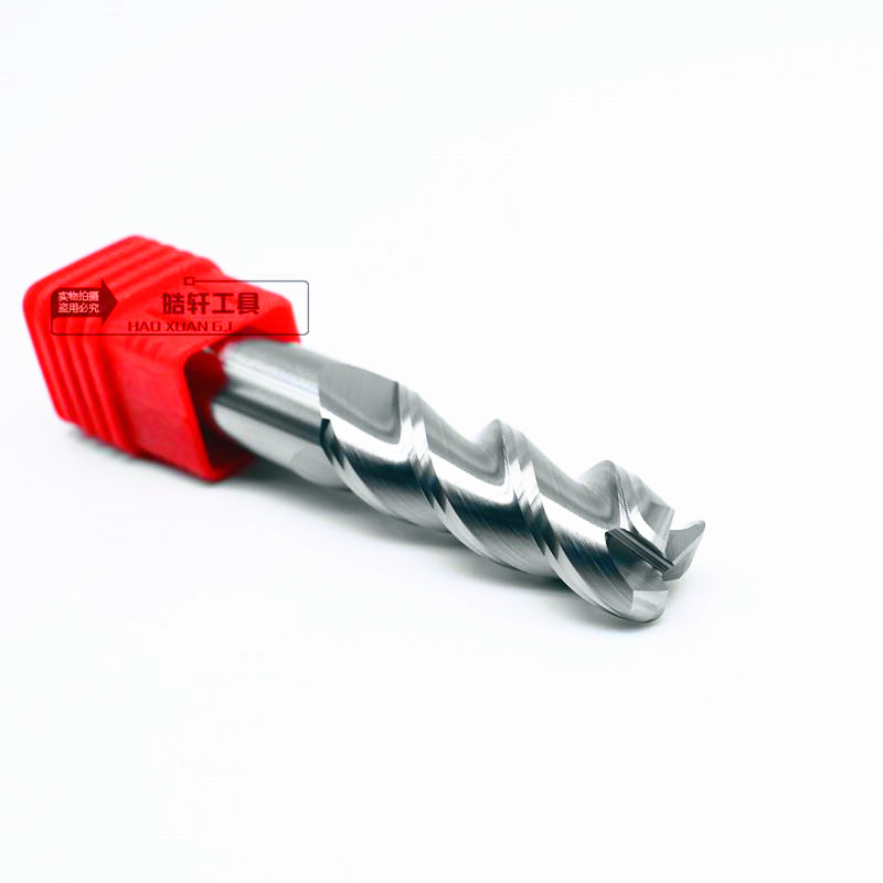 钨钢铝用铣刀3刃数控合金圆鼻刀8r1R R3 10R2高光铝合金